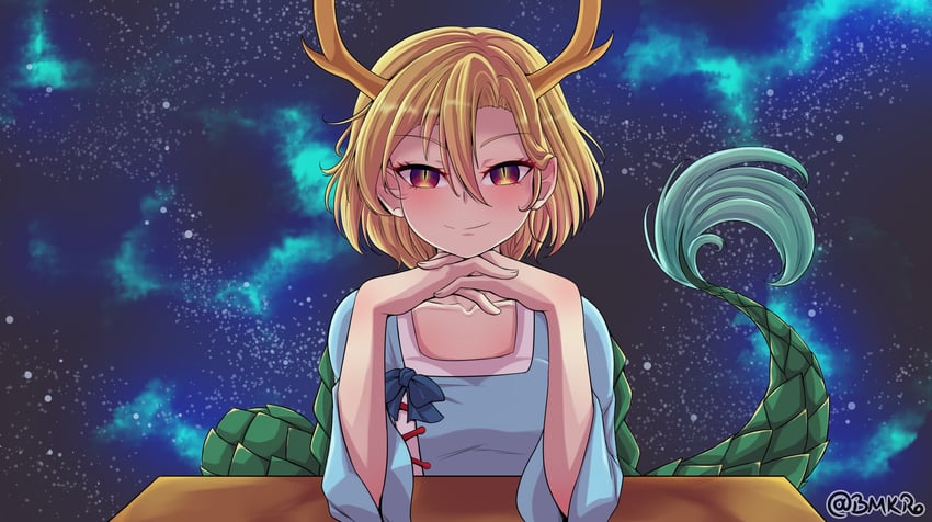 kicchou yachie (touhou and 1 more) drawn by bmkro