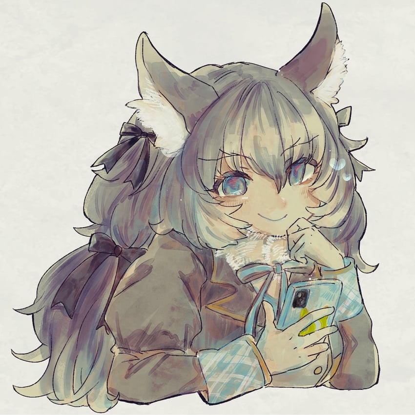 dire wolf (kemono friends and 1 more) drawn by pom384347