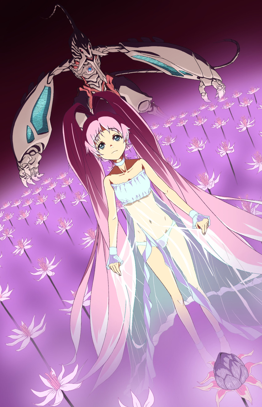 akamatsu sakura and lamia (betterman) drawn by uganda_(ugandam_00)