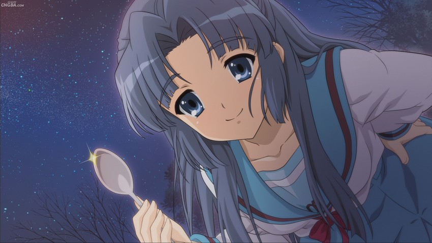 asakura ryoko (suzumiya haruhi no yuuutsu and 2 more)