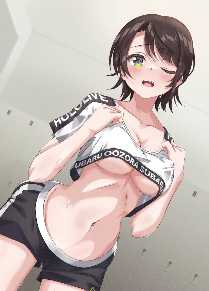 oozora subaru (hololive) drawn by yuzuki_yuu_(u_yudu)