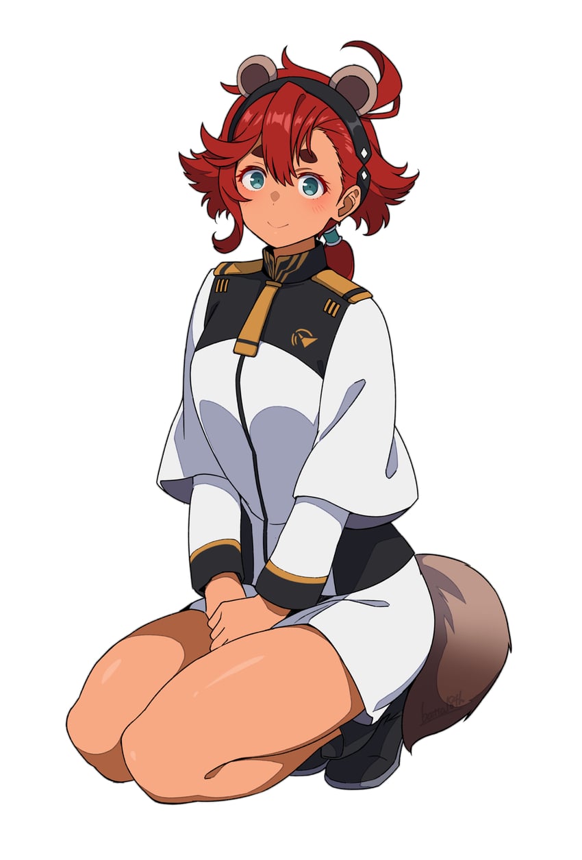 suletta mercury (gundam and 1 more) drawn by batta_16-sei