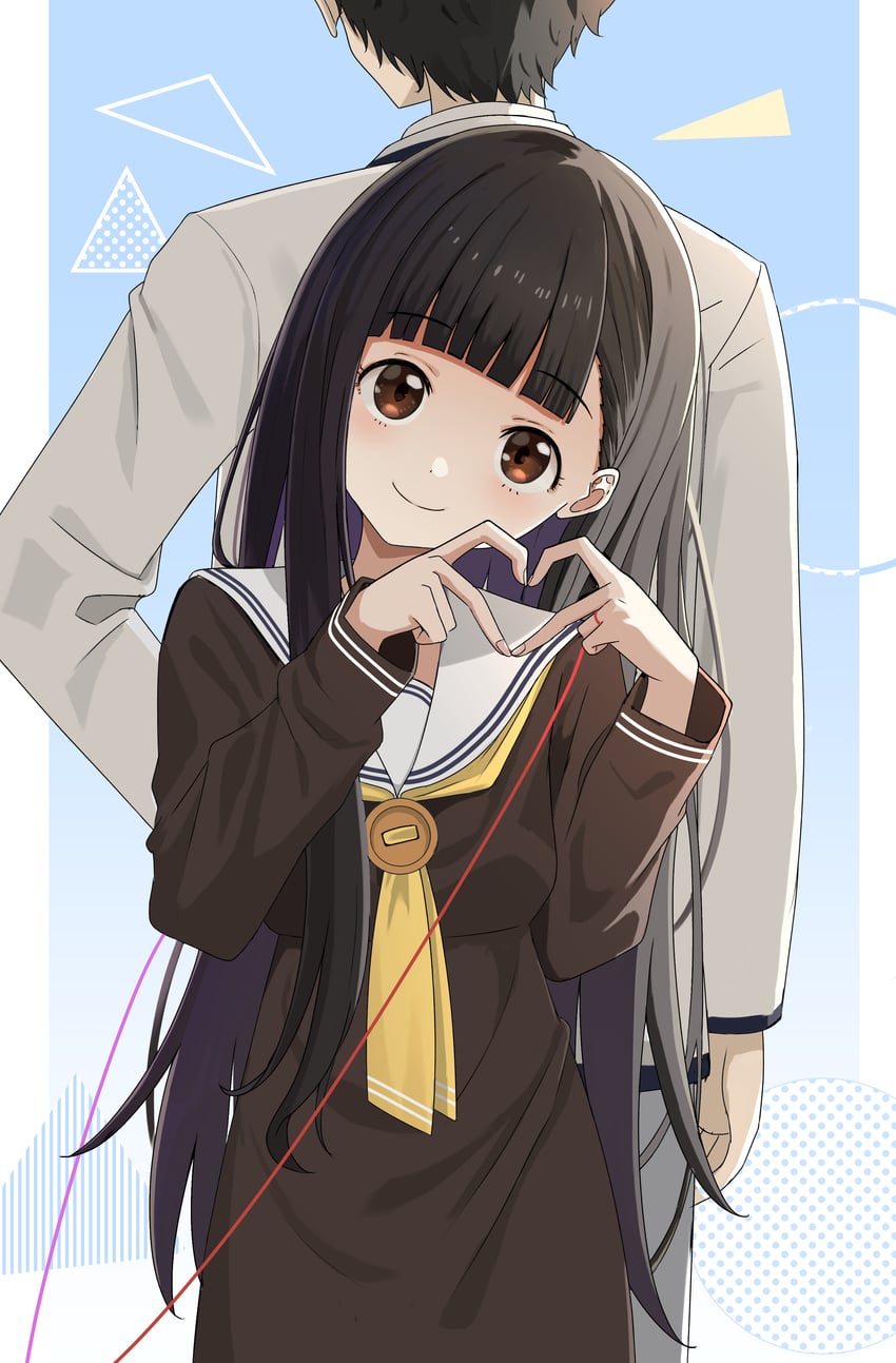 nukumizu kaju and nukumizu kazuhiko (make heroine ga oo sugiru!) drawn by cpk_prd