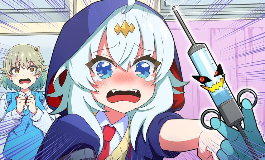 nagareboshi asche and kumada suzu (duel masters and 1 more)
