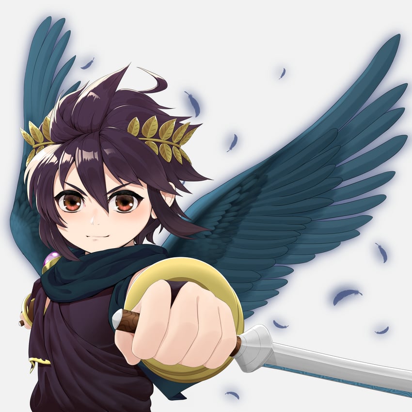 dark pit (kid icarus and 1 more) drawn by 3balkan