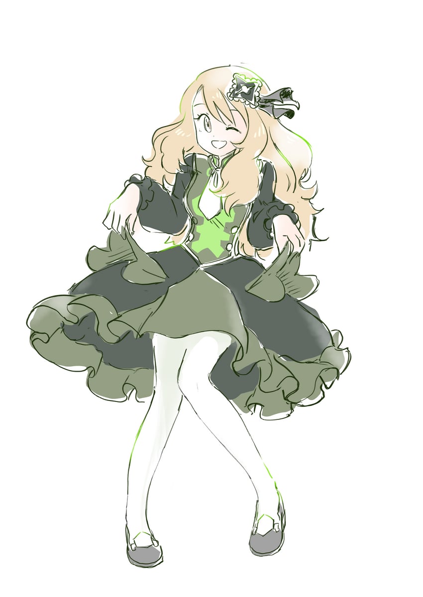 serena (pokemon and 1 more) drawn by u4_99384295