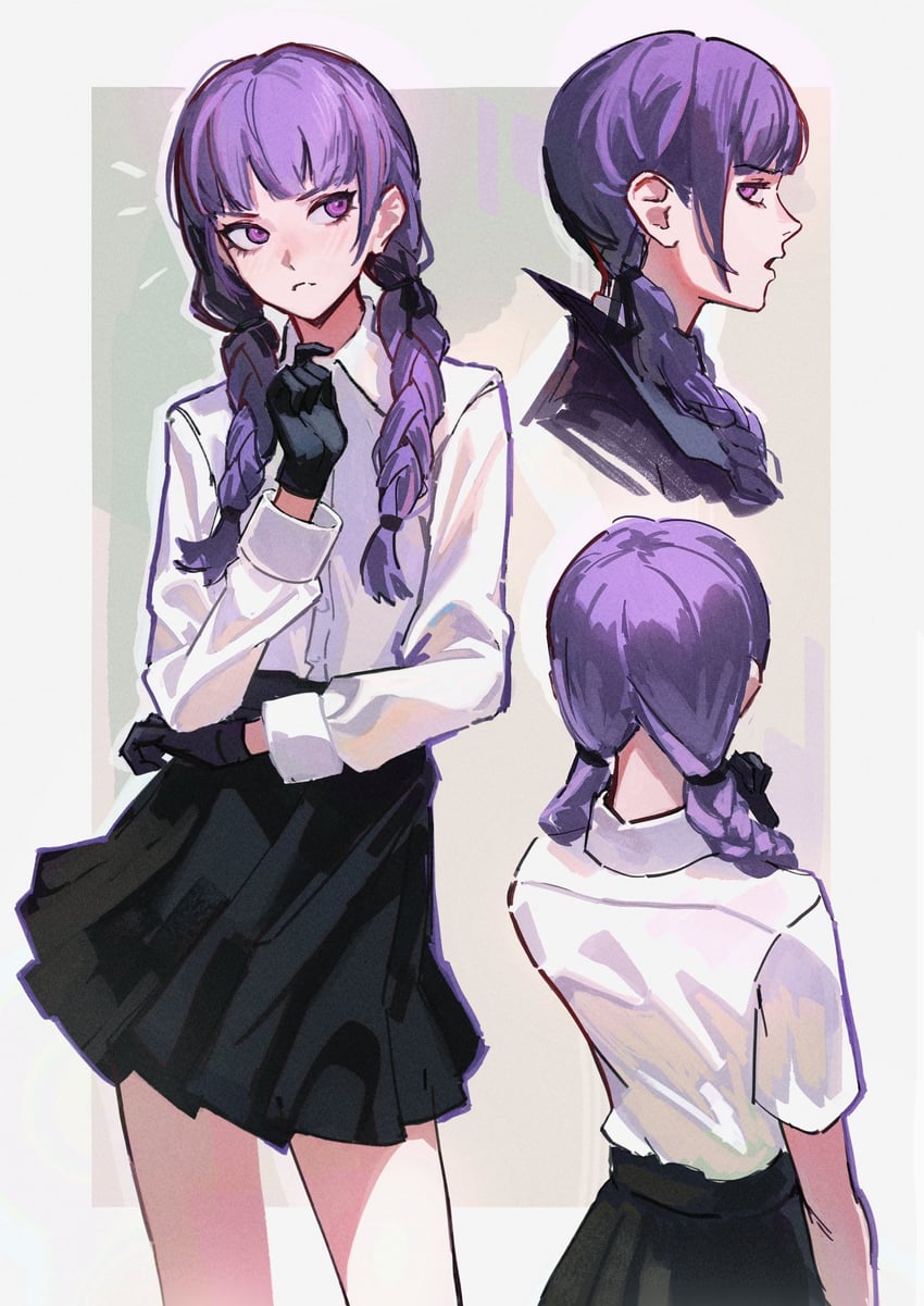 kirigiri kyoko (danganronpa and 1 more) drawn by dethmaid