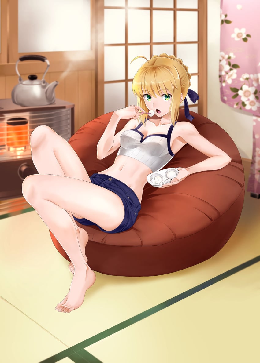 artoria pendragon and saber (fate and 1 more) drawn by shirotsumekusa