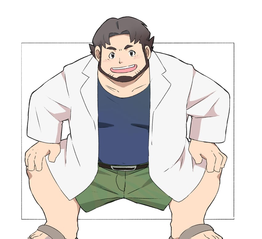professor birch (pokemon and 1 more) drawn by odmk_(jinnta4014)