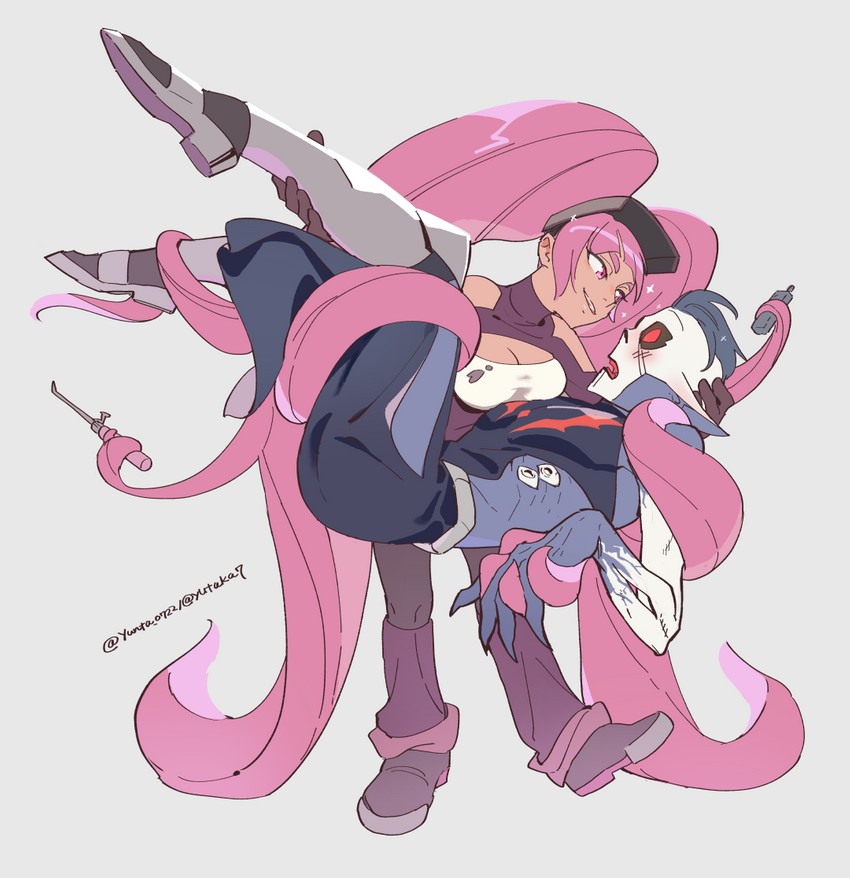 entrapta and hordak (she-ra and the princesses of power and 1 more) drawn by yutaka7