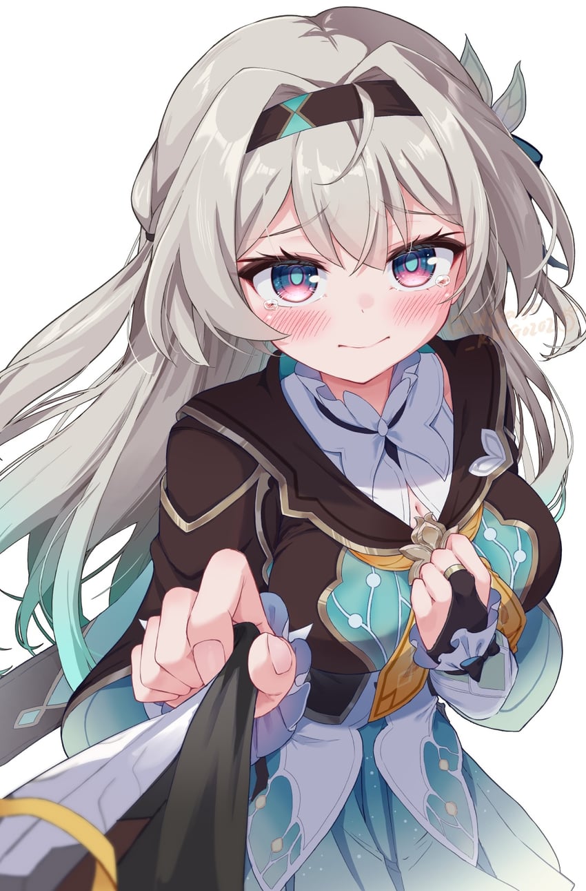 trailblazer and firefly (honkai and 1 more) drawn by mikage_(shibi)