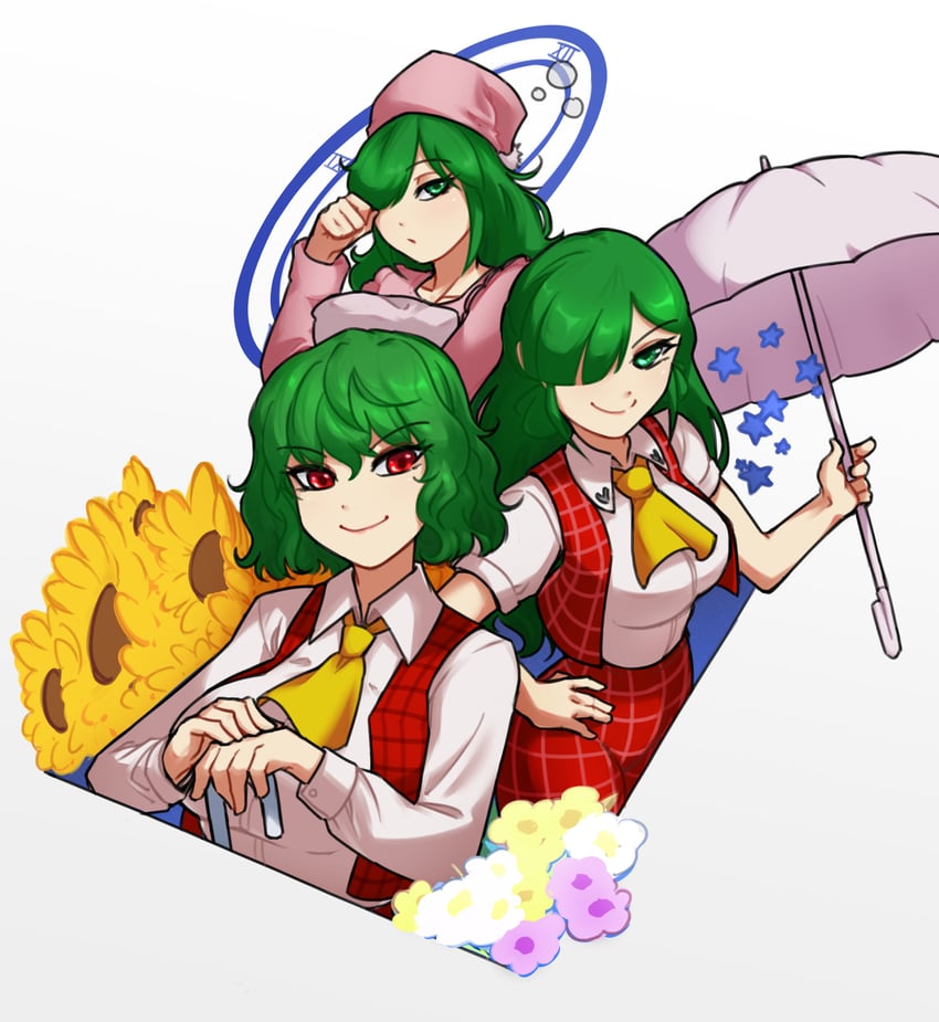 kazami yuuka (touhou and 2 more) drawn by spottylen