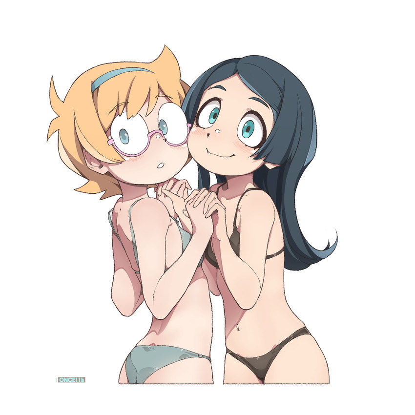 lotte jansson and barbara parker (little witch academia) drawn by once_11h