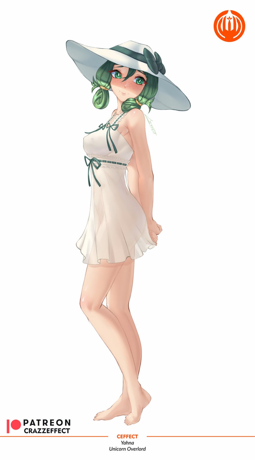 yahna (unicorn overlord) drawn by crazzeffect
