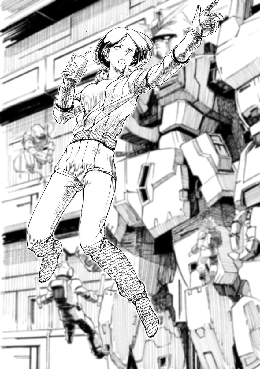 emma sheen (gundam and 1 more) drawn by kaeru_no_papa