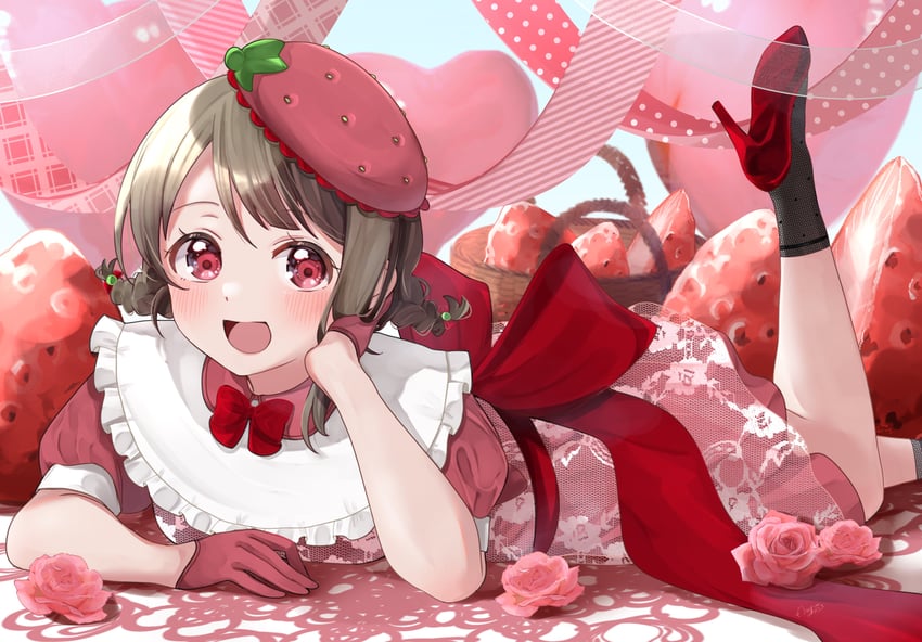 nakasu kasumi (love live! and 1 more) drawn by nyako_(utaneko31)