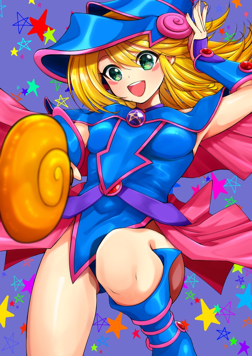 dark magician girl (yu-gi-oh!) drawn by blue_plan