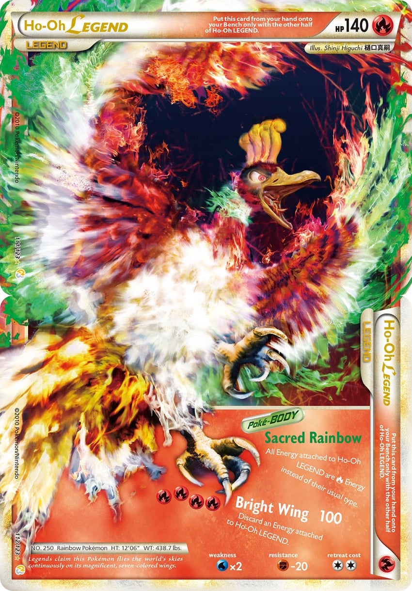 ho-oh (pokemon and 1 more) drawn by higuchi_shinji