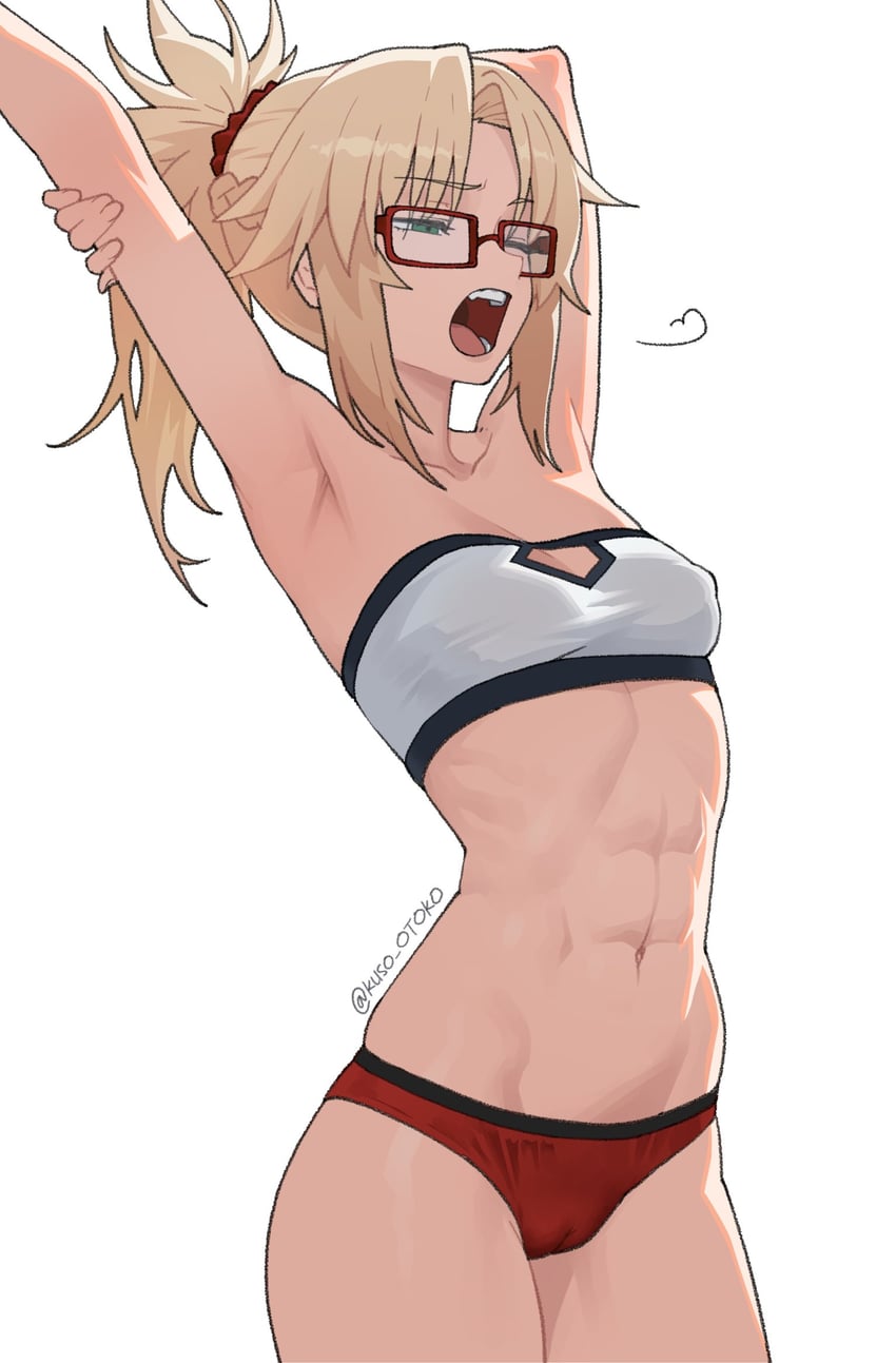mordred (fate and 1 more) drawn by kuso_otoko