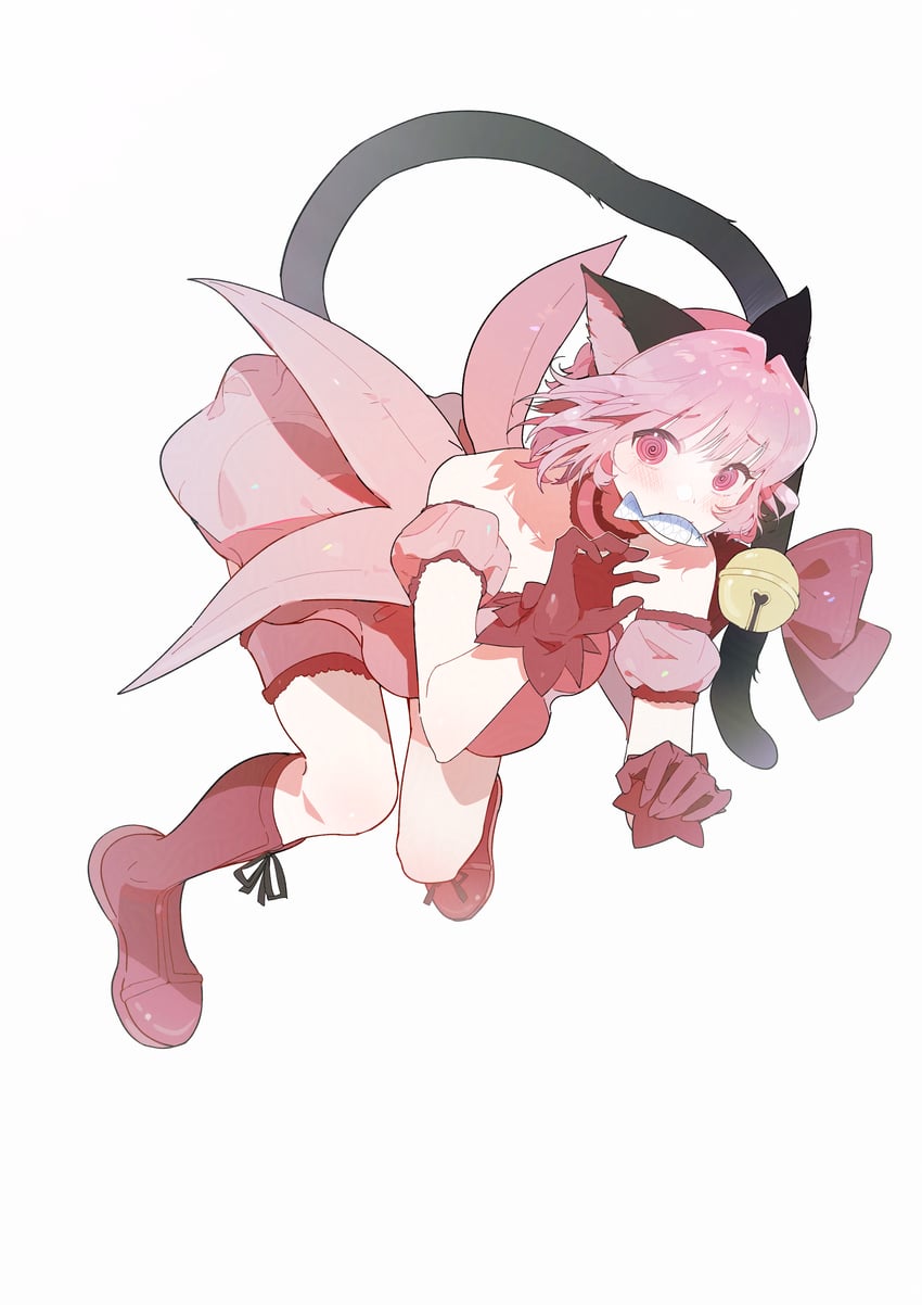momomiya ichigo and mew ichigo (tokyo mew mew) drawn by morgue_(southsakura)