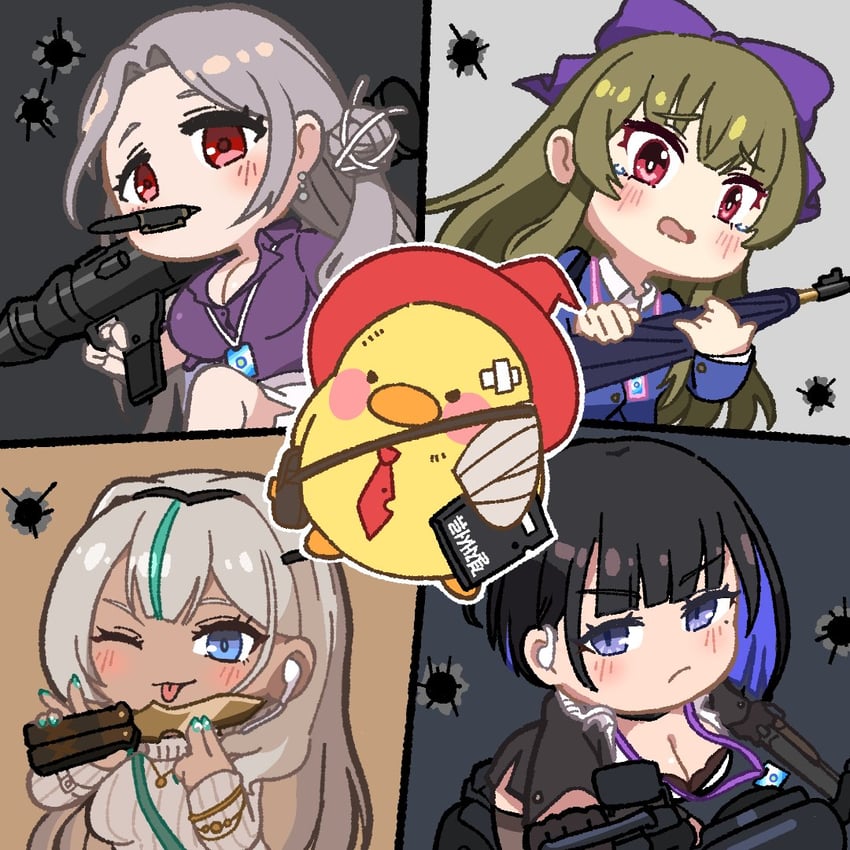 nebris, seir, luvencia, michaela, and neowiz duck (brown dust and 2 more)