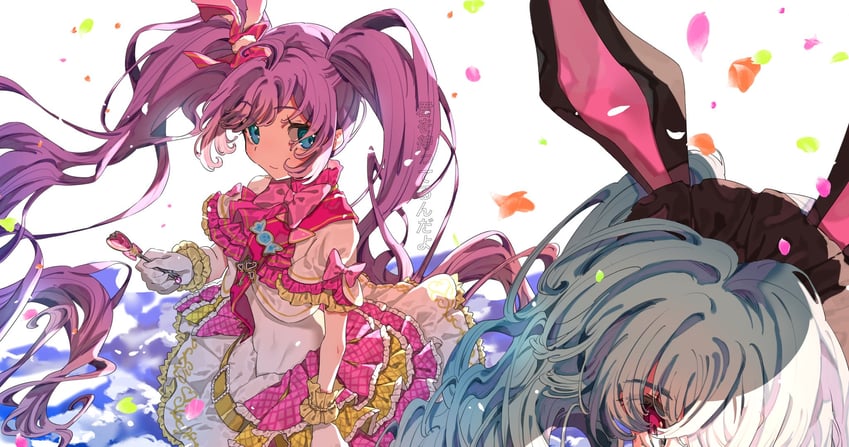 manaka laala and katasumi amari (pretty series and 2 more) drawn by obligation_gimu