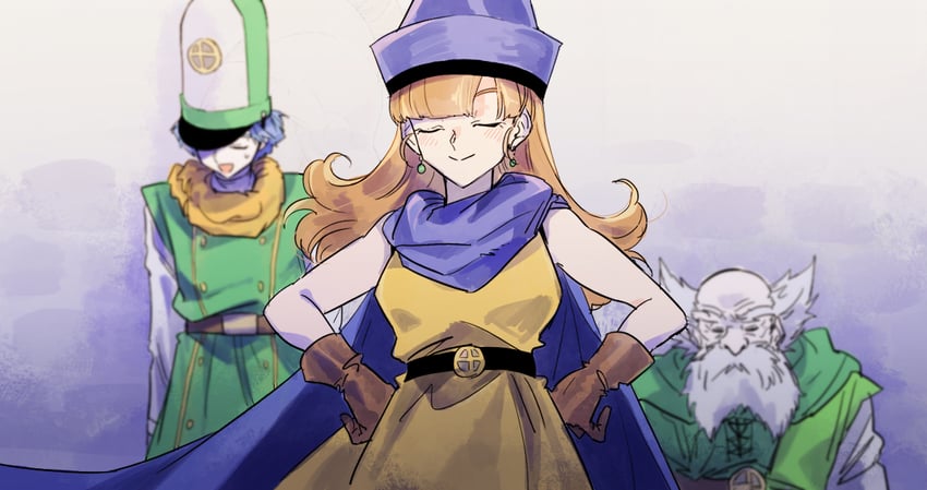 alena, clift, and brey (dragon quest and 1 more) drawn by fukusuu_(zeonms_06s)
