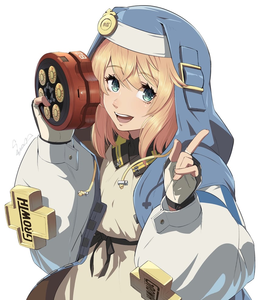 bridget (guilty gear and 1 more) drawn by sawasa