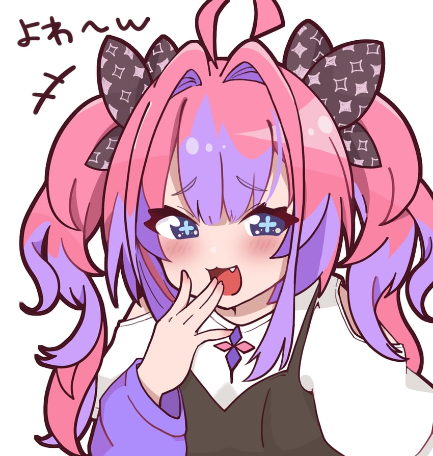 kikirara vivi (hololive and 1 more) drawn by natsuiro_matsuri_(artist)