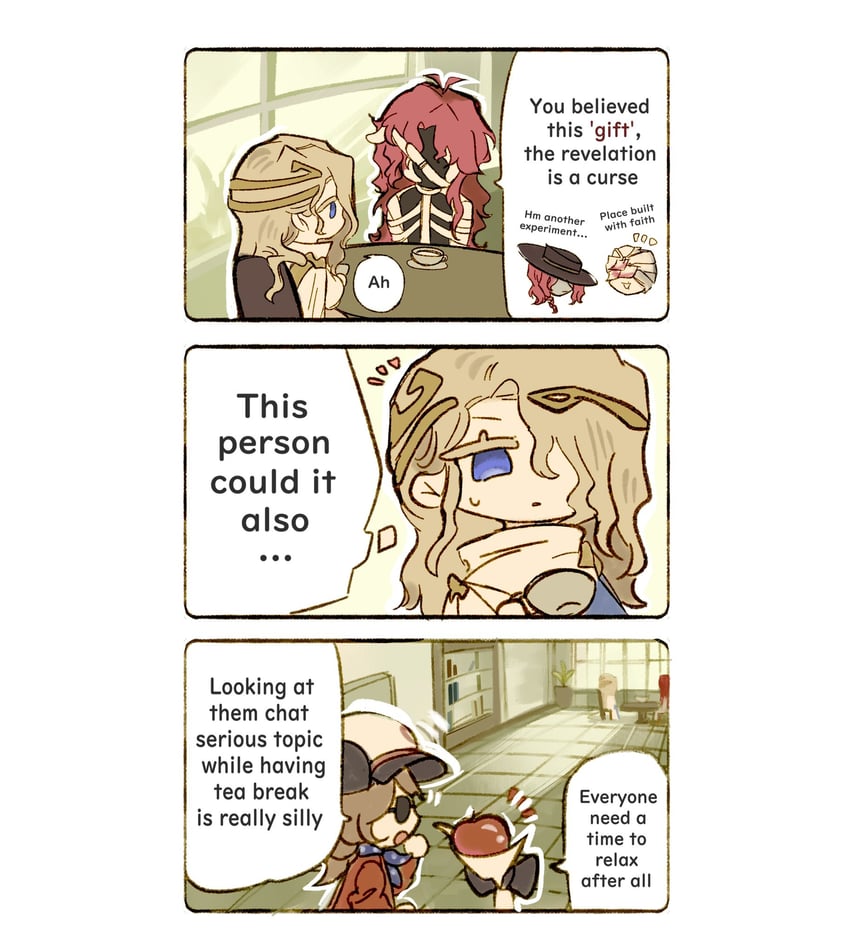 regulus, apple, 6, aleph, merlin, and 1 more (reverse:1999) drawn by klepon