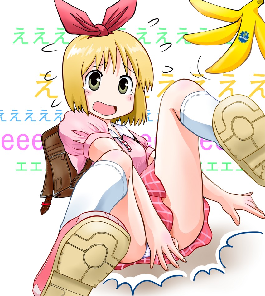 annaka haruna (nichijou) drawn by rokushaku_neko