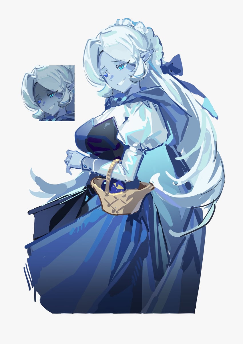 shadow milk cookie (cookie run and 1 more) drawn by f4d1a6