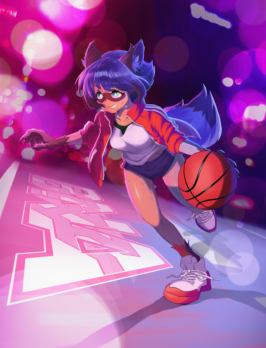kagemori michiru (brand new animal) drawn by cheenack