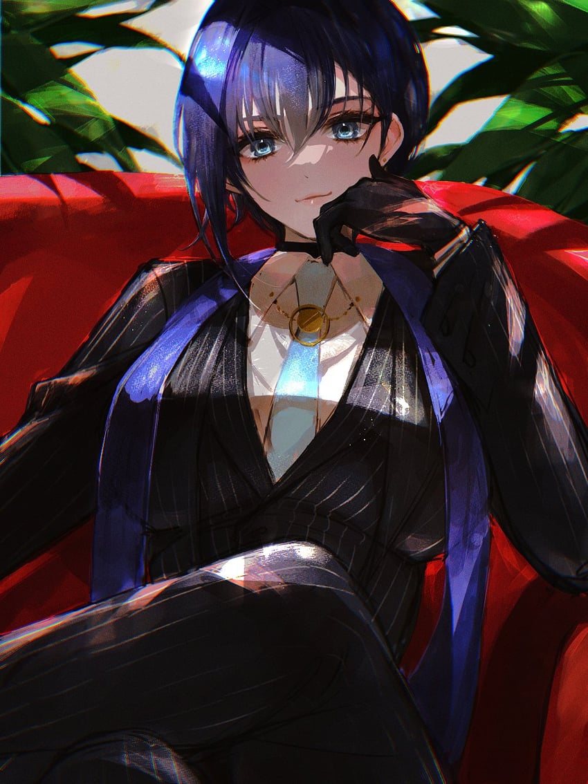ouro kronii (hololive and 1 more) drawn by mamaloni