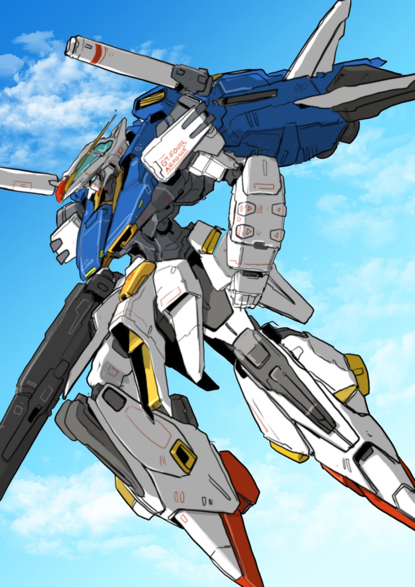 gundam gt-four (gundam and 1 more) drawn by kuroneko_koubou