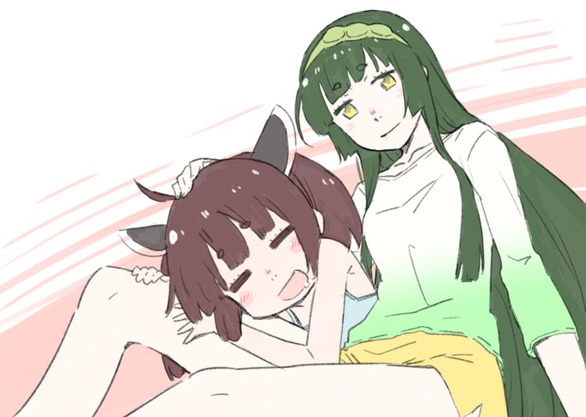 touhoku kiritan and touhoku zunko (voiceroid) drawn by saitou_tasuke