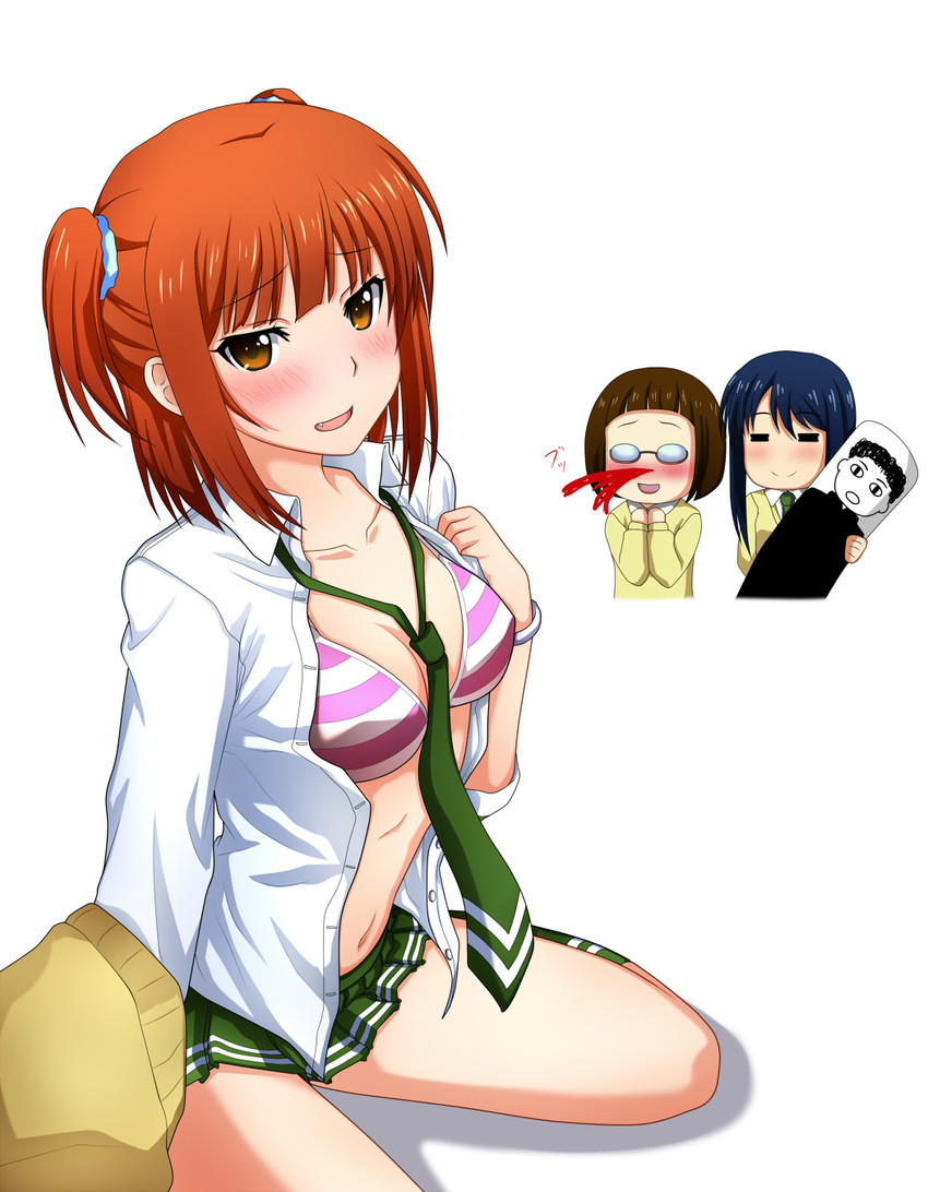 maki natsuo, kurahashi riko, and tanahashi suzune (love lab) drawn by kenken