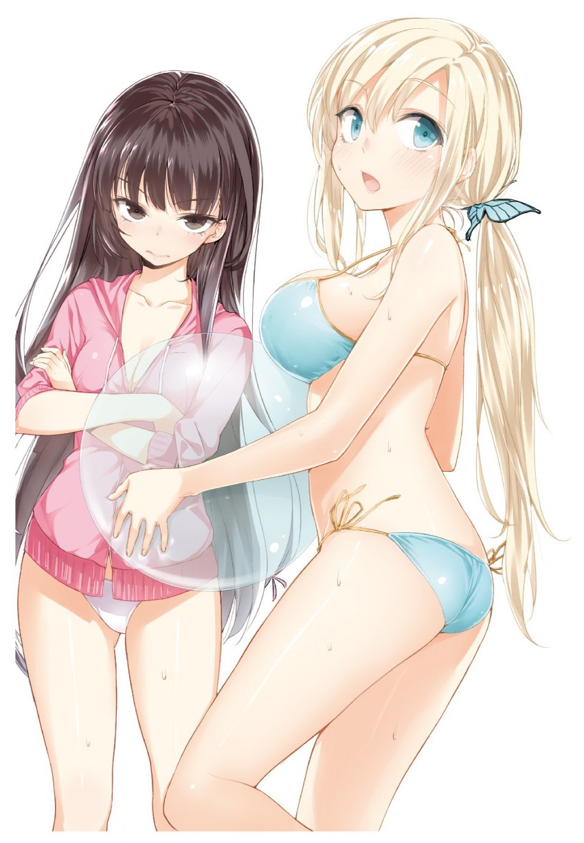 kashiwazaki sena and mikazuki yozora (boku wa tomodachi ga sukunai) drawn by buriki