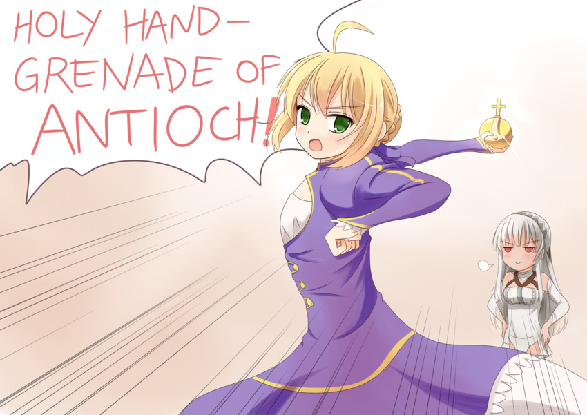 artoria pendragon, saber, and altera (fate and 4 more) drawn by setia_pradipta