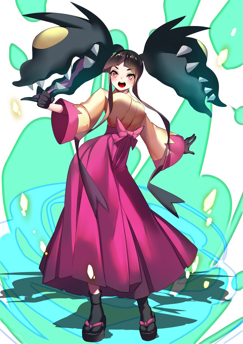 mawile and mega mawile (pokemon and 1 more) drawn by rahato