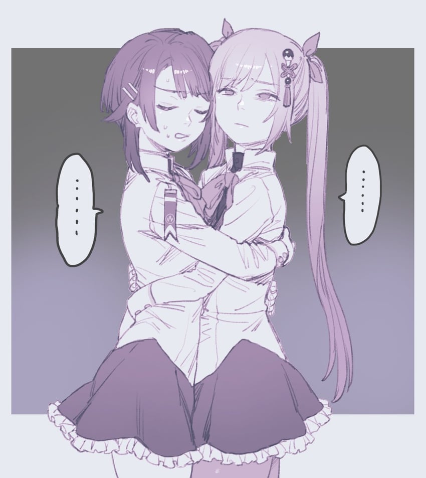 aizawa kazuha and matsumura fuuka (assault lily) drawn by tori_udon