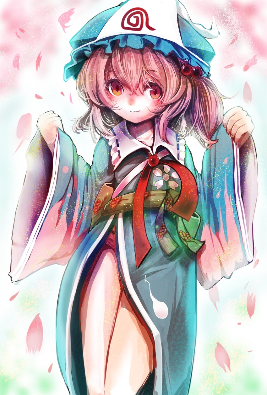 saigyouji suzuko (original and 1 more) drawn by jonasan_(bad-t)