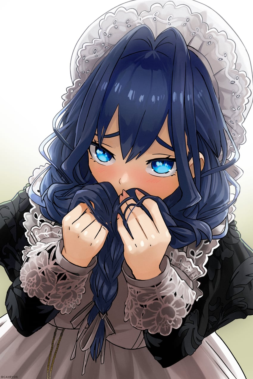ouro kronii (hololive and 1 more) drawn by cahryos