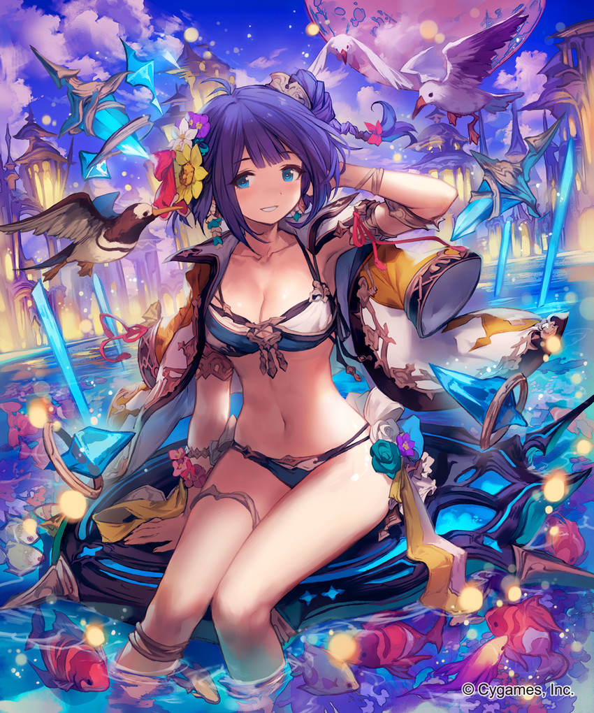 lazuli (shingeki no bahamut and 1 more) drawn by lee_hyeseung