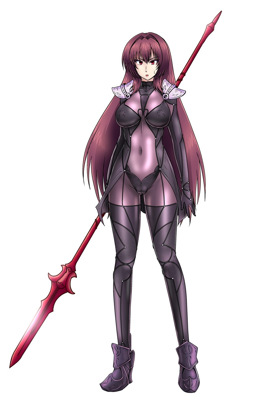 scathach (fate and 1 more) drawn by tasuro_kuzuha