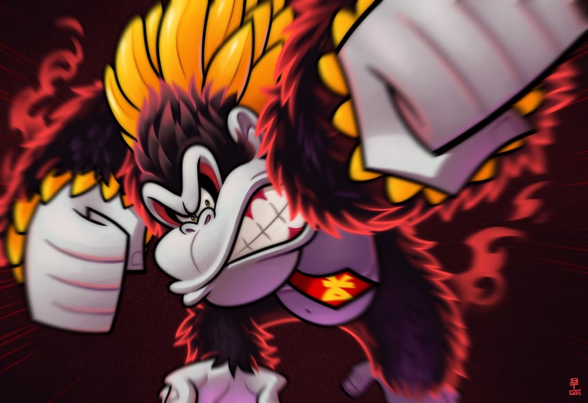 donkey kong and kong bananza (donkey kong and 1 more) drawn by wazzaldorp