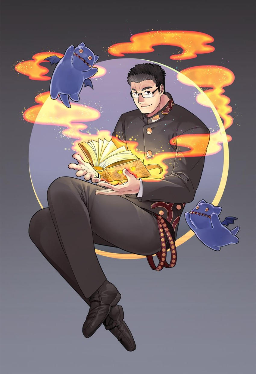 motoori shiro and devil (tokyo afterschool summoners) drawn by winemvee