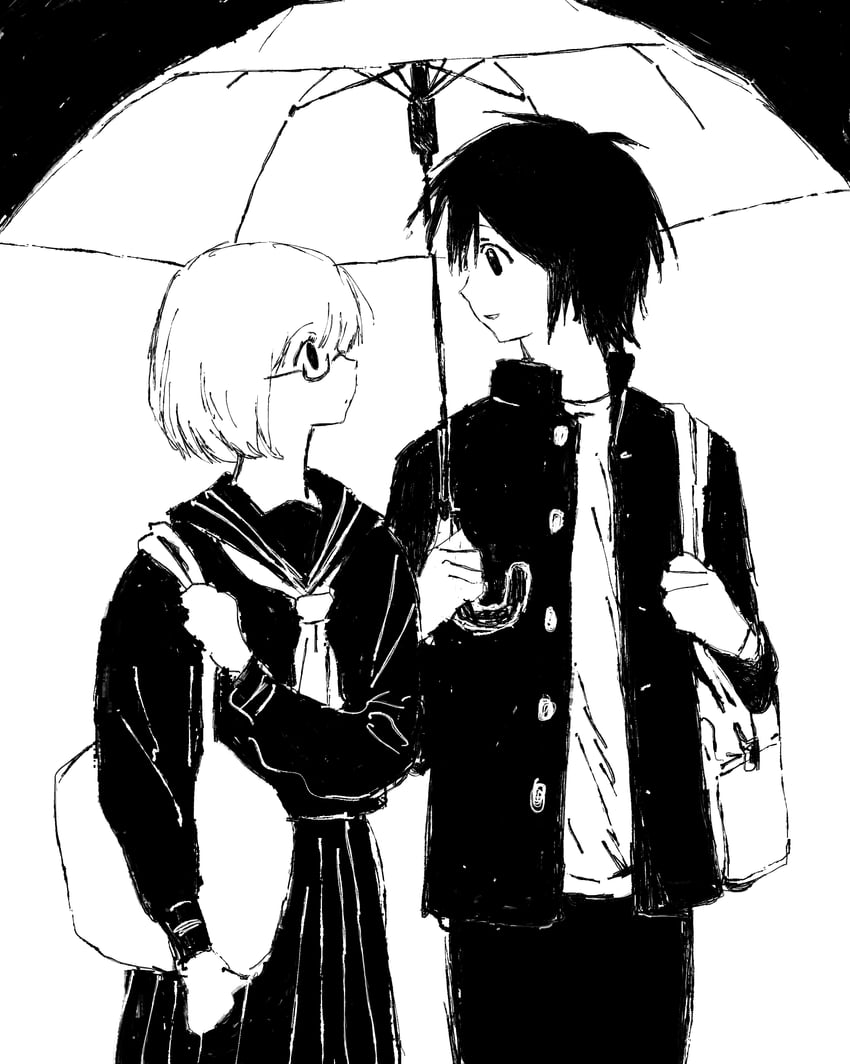 tsukada satoru and yamada (randal's friends) drawn by 97ttwwaazz