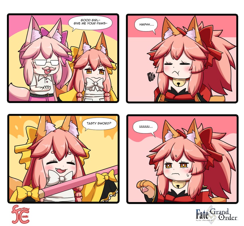 tamamo, tamamo cat, koyanskaya, and tamamo aria (fate and 2 more) drawn by keita_naruzawa