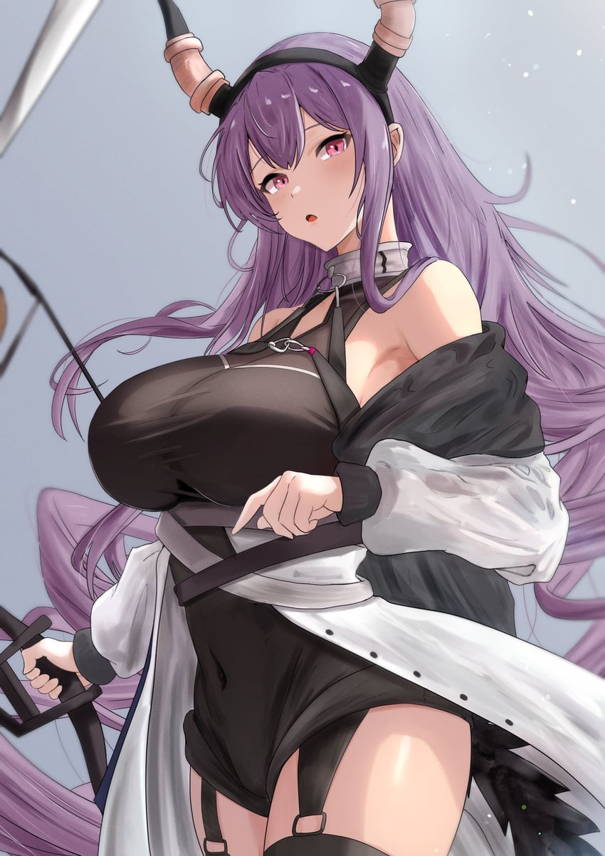 typhon (arknights) drawn by sora_mame_(princess_0sora)